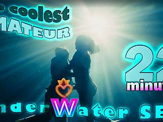 Wifebucket presents 22 minutes of the coolest homemade REAL amateur underwater sex