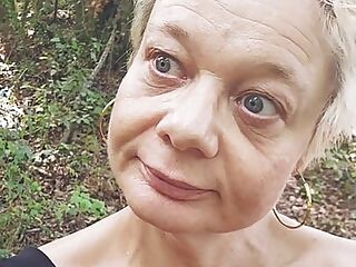 Mature Milf Looking for a stranger in the woods to suck and jerk him off thoroughly until he cums in my mouth