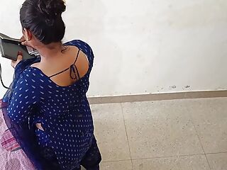 Hot desi maid was caught stealing in the house and in return gave his cock in her mouth and fucked her hard The maid started