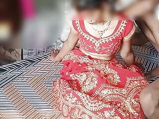 First Night indian bride real fucking video