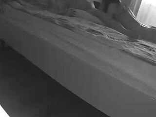 a camera and filmed the cheating of her husband and housekeeper. Real video