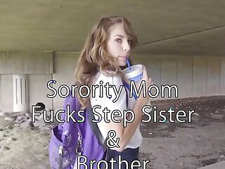 Sorority Mom Fucks Step Sister and Stepbrother - S1:e5