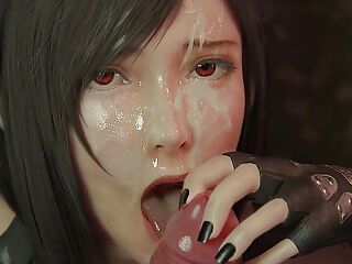 FF7 Tifa Deepthroat