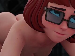 Ghost Penises Attack Velma ( Cartoon Uncensored )