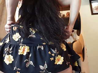 I Know You Are Falling Deeper and Deeper in Love with My Ass, Just Watch as I Tease You with It in This Sun Dress and Tell Me Ho