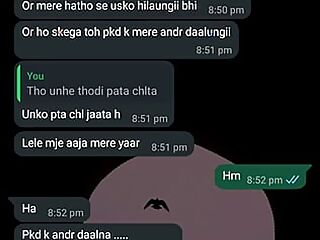 Girlfriend ke sath ki  chats on whatsapp Chut se nikla paani ladki ne liye maze