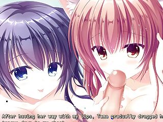 Let's Play - NEKO-NIN exHeart, Scene 5 - Tama & Yura