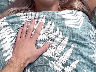 Juicy Blonde Jumps on My Dick - POV