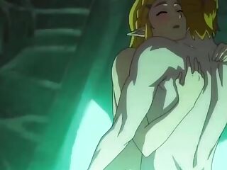 Elf Blonde Zelda Get Fucked In The Pool ( Animation Uncensored )