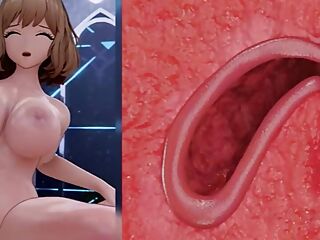 Anis Break The Rules - Huge Pussy Creampie - 3D Animation