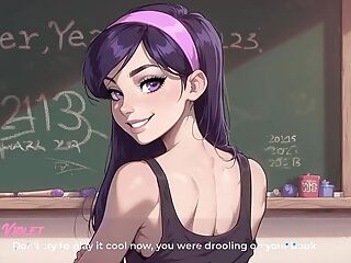 My New Girlfriend Taboo Hentai Game Ep.1 My GF and Her Tiny Tits BFF Are Cuckolding Him with BBC!