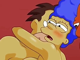 Marge is cheating on Homer