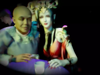 Queen Medusa doing Sex with her father in law in bar.