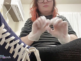 JOI: Worship My Feet While I Examine Your Cock