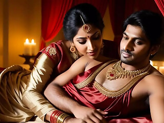 Indian desi girl must kiss on the pretext of shopping