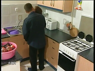 Lets fuck granny in the kitchen