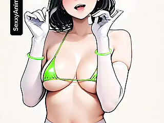 Sexy Japanese girl dancing so hot
