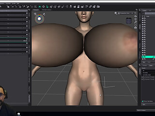 Building the Leticia Scene Body Morphing Part 1 (Daz based)