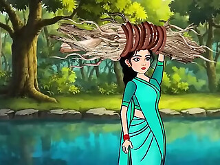 Rekha and Jagan fiercely Hindi Cartoon Sex Story