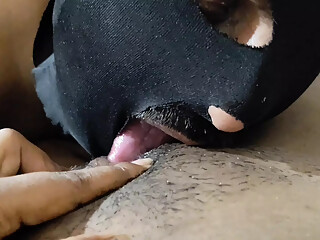 Devar bhabhi in Desi style hard pussy licking