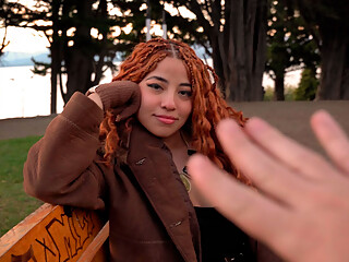 I meet beautiful Colombian girl in church in Bariloche and offer her payment to fuck.