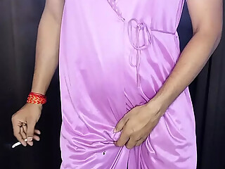 Gorgeous sexy satin bra panty and nigty fuking all night