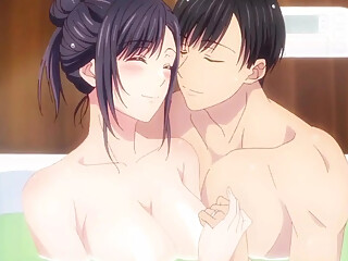 Hot Evening with my Beautiful and Lovely Wife - HQ Hentai Anime, ENG Sub