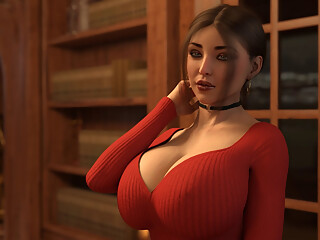 Stepsister trying to impress boss