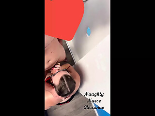 Behind The Scenes - Fluffing at a Gloryhole