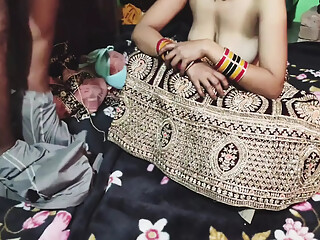 Hot Desi Indian Newly Married Bhabhi Fucking in Doggy Style