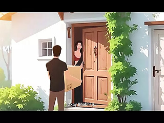 Desi Innocent sister in low Seduced fucked by Delivery Boy While her husband is away
