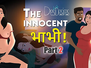 Indian Bhabhi_and her best friend invite a Big  bull when husband is not home