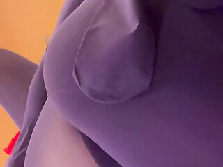 Purple Encased Double Orgasm