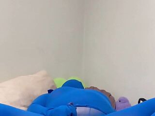 Blue Encased Orgasm