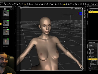Building the Leticia Scene Body Morphing Part 3 (Hexagon based)