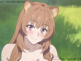 Raphtalia fucks Naofumi from Shield Hero
