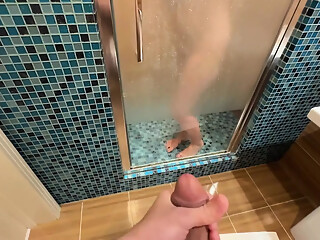 You Can't Get Into a Nursing Stepmom, so Get Breast Milk on a Dick and Cum on Big Tits