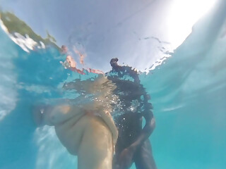 Swimming Pool Fuck with a BBC