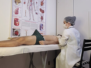 Patient Becomes Rigid in Front of the Nurse During the Examination