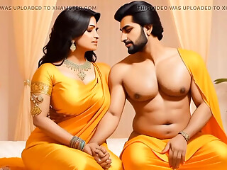 Hot indian housewife excited for sex with office boss