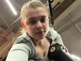 Crazy fucking in the gym