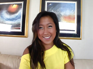Barely legal Tinah Star a whore with brown hair loves to