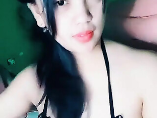 Naughty aunty is dancing sadly