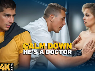 VIP4K. Doctor touched my tits and cured my pussy