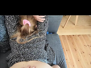 Quicky with my teen girlfriend. She loves it hard