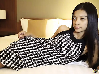 JohnTronX - Petite sexy Asian girl takes my cock in her tight pussy