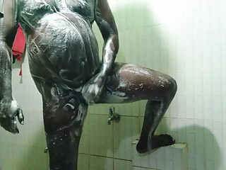 Stepbrother swallows cum in the shower, younger stepsister sucks older stepbrother&#039;s cock and ejaculates