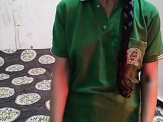 The school girl left the head for not doing homework.