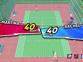 Ep12: Hentai Scenes with Martina, Venus and Monica - Academy Love Saga: Tennis Angels Ex