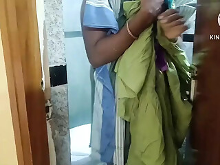 Indian Telugu hot wife bathing